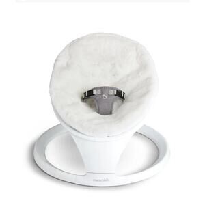 Munchkin® Seat Cover for Infant Baby Swing, Premium Ultra-Soft Faux Fur, White